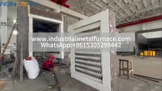 उच्च-तापमान 1350°C हेवी-ड्यूटी ट्रॉली फर्नेस | सुपीरियर रिफ्रैक्टरी टेक्नोलॉजी