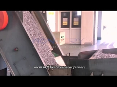 प्रतिरोध हीट ट्रीटमेंट फर्नेस रोलर सपोर्ट मेश बेल्ट 3 फेज 1000 किग्रा / एच