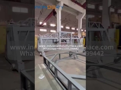 एक गर्मी उपचार गड्ढे प्रकार की भट्ठी के लिए कवर शिफ्टिंग फ्रेम