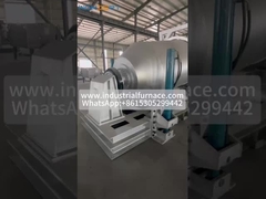 गैस से चलने वाली 2 टन एल्यूमीनियम पिघलने की भट्ठी