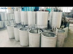 तांबे के लिए ऊपर की ओर निरंतर कास्टिंग मशीन पानी ठंडा जैकेट