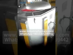 ऊर्जा की बचत सिलिकॉन कार्बाइड रॉड इलेक्ट्रिक एल्यूमीनियम धातु पिघलने की भट्ठी