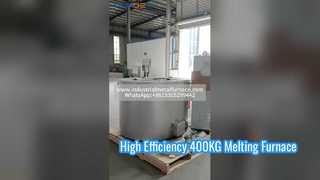 डाई कास्टिंग संयंत्रों के लिए विद्युत प्रतिरोध 400KG ओवल क्रूसिबल मेल्टिंग फर्नेस | वूशी आश्चर्य