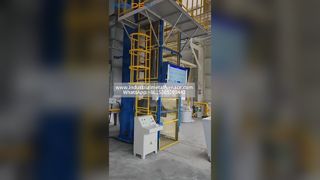 5 टन/घंटा सतत गैस एल्युमीनियम पिघलाने वाली भट्टी | बड़े पैमाने पर एल्यूमिना पिघलाना और पिंड उत्पादन