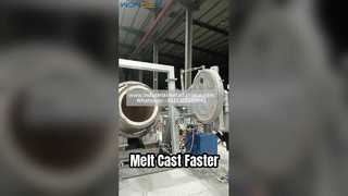 हाइड्रोलिक टिल्टिंग गैस एल्युमीनियम मेल्टिंग फर्नेस | मेटल फाउंड्री के लिए कुशल एल्युमीनियम इनगॉट कास्टिंग