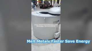 विद्युत प्रतिरोध ताप अलौह धातु पिघलने वाली भट्टी - उच्च दक्षता