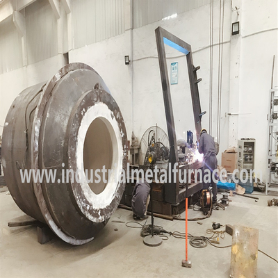 खरीदें झुकाव संरचना के साथ कम हानि वाले एल्यूमीनियम पिघलने की भट्ठी online manufacture