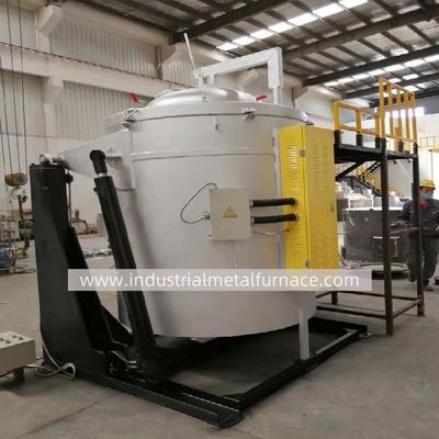खरीदें 600kg Electrical Resistance Tin Melting Furnace 16KW Hydraulic Tilting online manufacture