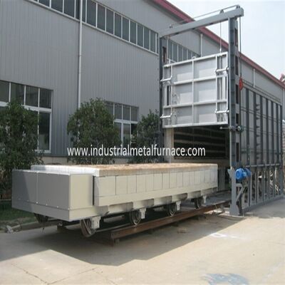 खरीदें 8000x4000x2000 मिमी विद्युत प्रतिरोध बोगी हेर्थ हीट ट्रीटमेंट फर्नेस, 750 ℃ और 30 टन टेम्पिंग और एनीलिंग के लिए लोडिंग क्षमता के साथ online manufacture