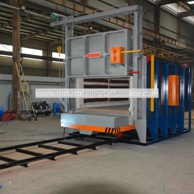 खरीदें उच्च तापमान धातु ताप उपचार के लिए प्रीमियम RT3-1300-12 इलेक्ट्रिक हीटिंग बोगी हार्ट फर्नेस ऑनलाइन निर्माण