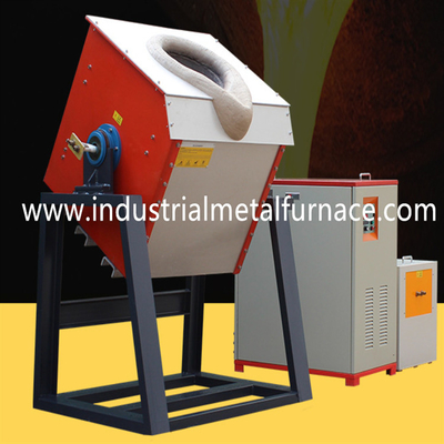 गुणवत्ता  160KW 100KG Industrial Induction Furnace Melting Furnace For Cast Iron Heat Treat कारखाना