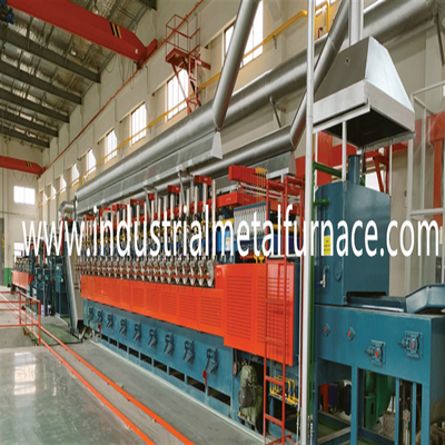 खरीदें Chain Conveyor Stabilizing Rod Tempering Furnace Natural Gas Fired 150 Pcs/ H online manufacture