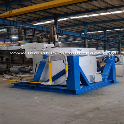 खरीदें WDL-BCQ-1200 Oil-Fired Tilting Aluminum Melting Furnace – 1.2 Ton Capacity online manufacture