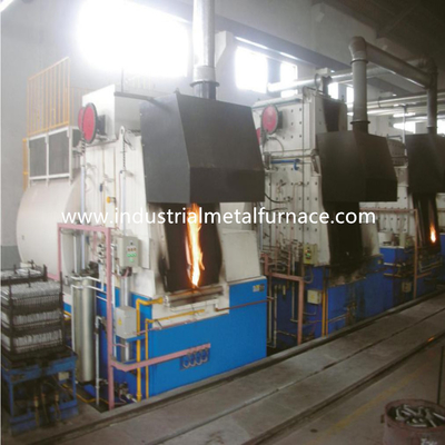 2700 × 1600 × 1100mm हीट ट्रीटमेंट फर्नेस 140KW एल्युमिनियम एनीलिंग इलेक्ट्रिकल डबल हेड