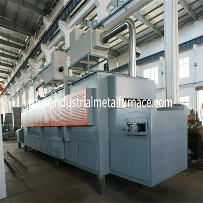 इलेक्ट्रिक रेजिस्टेंस हीट ट्रीटमेंट फर्नेस बोगी चूल्हा 1200 × 600 × 450 मिमी