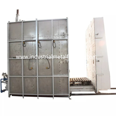 550 ℃ 1350 × 1000 × 700 मिमी हीट ट्रीटमेंट कार बॉटम फर्नेस इलेक्ट्रिकल बोगी चूल्हा