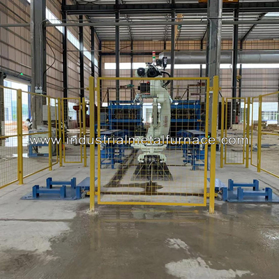 6.5 किग्रा एल्युमिनियम इनगट स्टैकिंग मशीन पूरी तरह से स्वचालित 5.0S 6ton / H