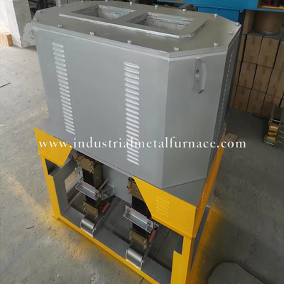 ग्रेविटी कास्टिंग 380V के लिए दो चैंबर इंडक्शन कॉपर मेल्टिंग फर्नेस इंडस्ट्रियल