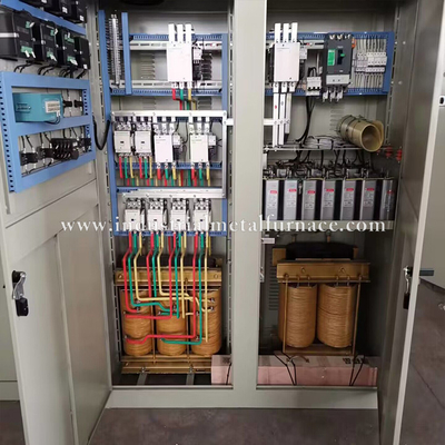 ग्रेविटी कास्टिंग 500 किग्रा / एच के लिए 200KW टू बाथ इंडक्शन कॉपर मेल्टिंग फर्नेस