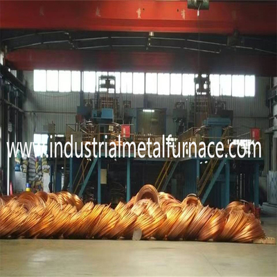 इलेक्ट्रिक टिल्टिंग कास्टिंग फर्नेस 400KW एयर कूल्ड इंडक्शन फ्लिटिंग उपकरण कॉपर के लिए