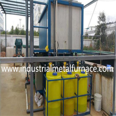 उच्च गति पल्स फायर बर्नर गर्म डुबकी गैल्वनाइजिंग भट्ठी 650°C भट्ठी तापमान और 50mm/60mm जिंक केतली मोटाई के लिए