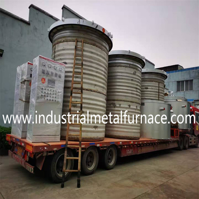 धातु तार और रॉड के लिए गर्मी उपचार भट्ठी 950C अधिकतम तापमान 320kW शक्ति 3 हीटिंग जोन ऊर्जा बचत डिजाइन