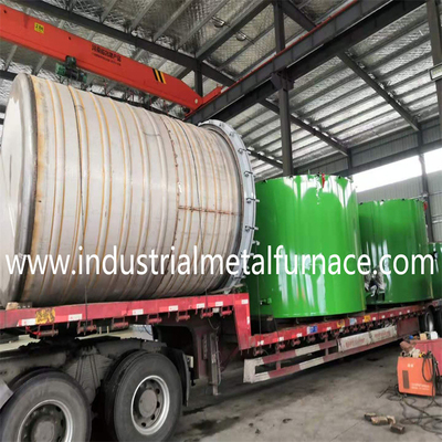 धातु तार और रॉड के लिए गर्मी उपचार भट्ठी 950C अधिकतम तापमान 320kW शक्ति 3 हीटिंग जोन ऊर्जा बचत डिजाइन