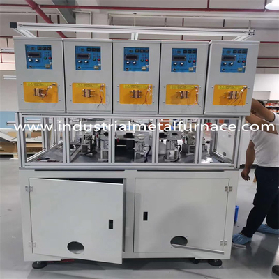 20KHZ सिल्वर टिल्टिंग क्रूसिबल इंडक्शन इंडस्ट्रियल मेटल मेल्टिंग फर्नेस 15 से 160 KW