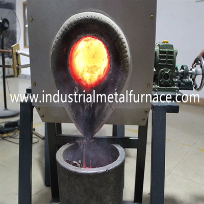 15KW 3KG इंडस्ट्रियल इंडक्शन स्टील मेल्टिंग फर्नेस स्टील मेकिंग मीडियम फ्रीक्वेंसी