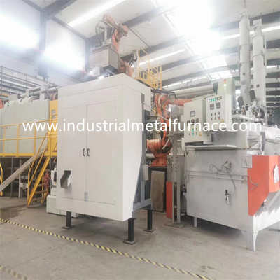 9500mm 45000kg एल्युमिनियम होल्डिंग फर्नेस प्राकृतिक गैस मेल्टिंग फर्नेस